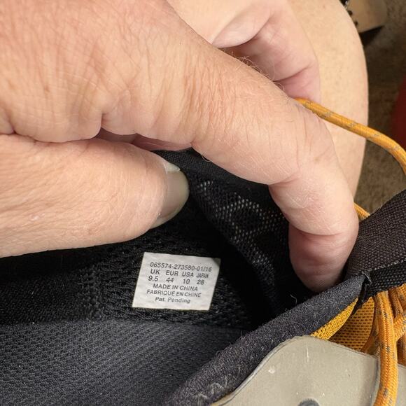 ARC’TERYX Acrux SL Approach Men’s 10 Gray Hiking/ Trail Running Shoes Vibram - Picture 12 of 12